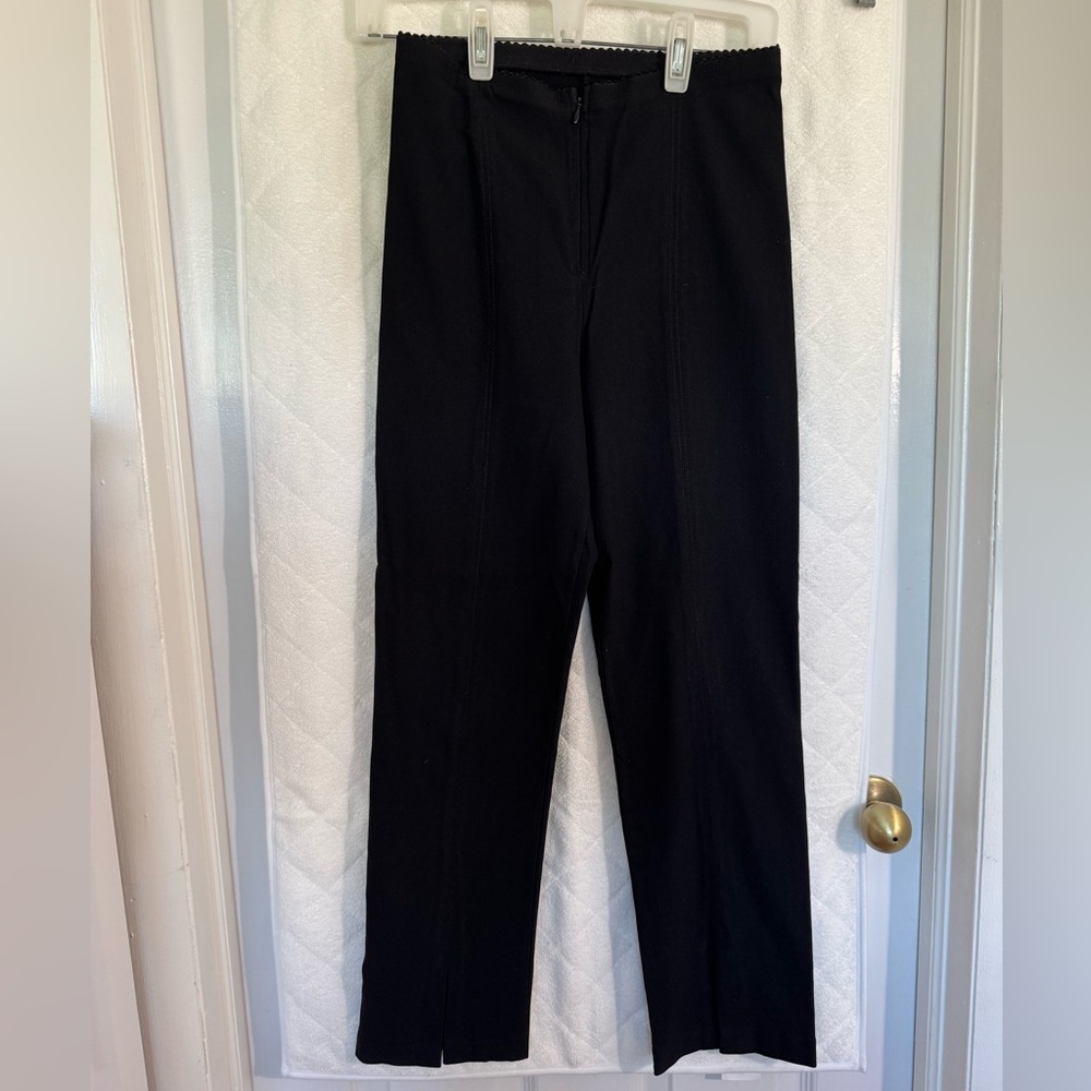 Black High-Waisted Pants